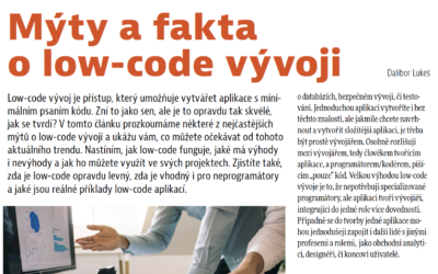 Mýty a fakta o low-code